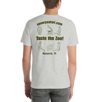 Image 4 of Navarre Savory Safari Unisex "Taste the Zoo" T-Shirt