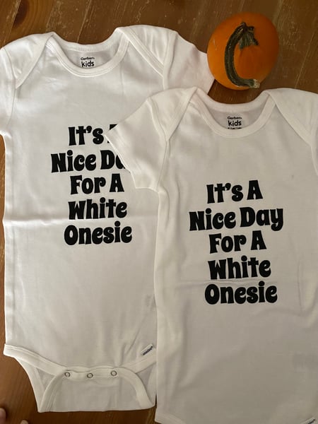 Image of White Onesie