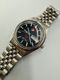 Image 4 of Rado Purple Horse Day Date Black Dial Stainless Steel Automatic Men’s Watch