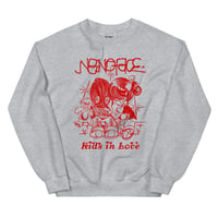 Image 1 of N8NOFACE "First Date" by Pinche Hans Unisex Sweatshirt (+ more colors)