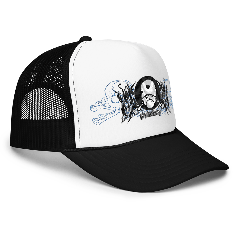 puke-boy trucker hat 