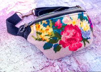 Image 4 of "FLORAL TAPESTRY" HIP BAG