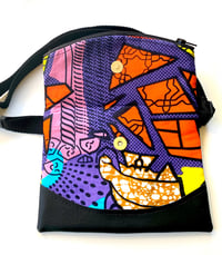 Image 2 of Fanny Pack Designs By IvoryB Purple Multi 