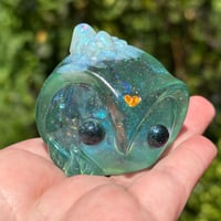 Image 3 of Resin Owlberry (CollectedCon Exclusive Sea Glass Glitter)