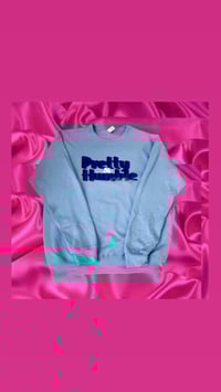 Pretty and Humble Light Blue/Fancy Crewneck