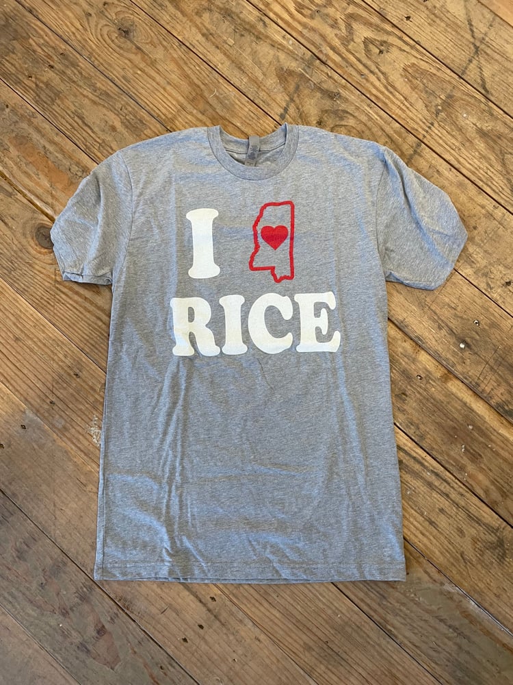 Image of T-Shirt - I Love Mississippi Rice Shirt