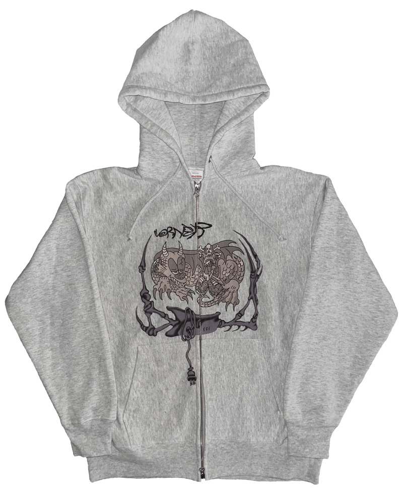 Dragon Chiller Zip-Up (Grey)