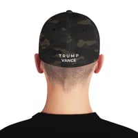 Image 6 of Make America Great Once Again - Trump Vance - Flex Fit Structured Twill Cap