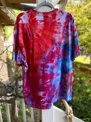 Image of 2XL Scream Into The Void Tie Dye Shirt