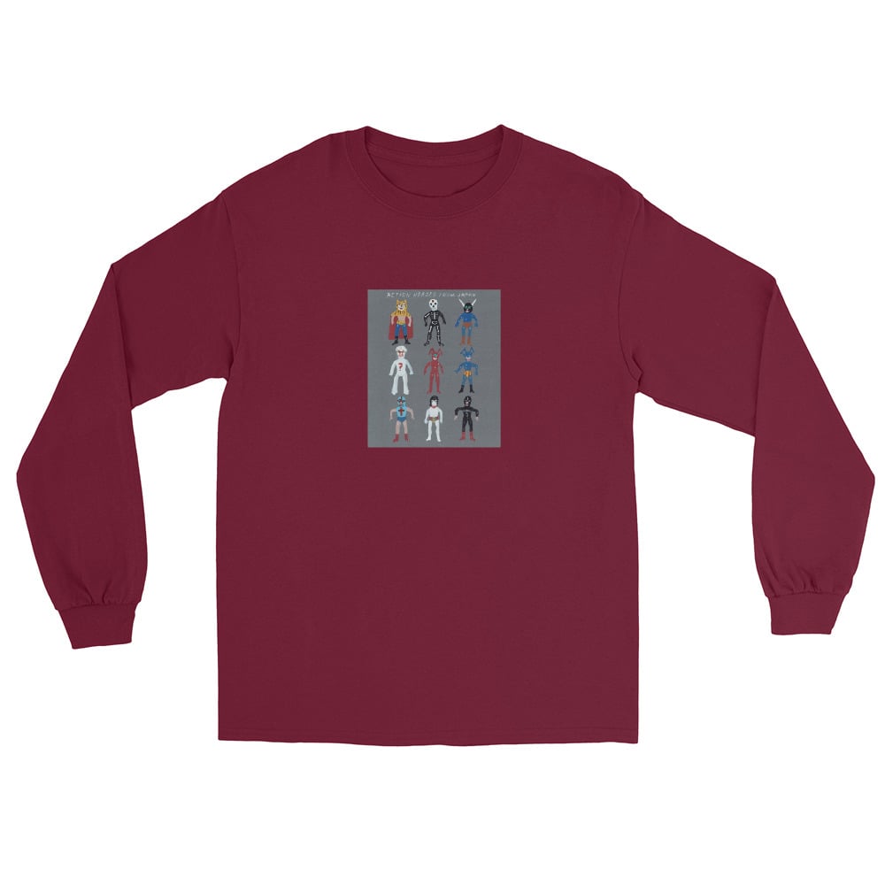 Image of ACTION HEROES FROM JAPAN LONG SLEEVE SHIRT