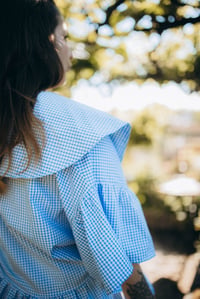 Image 4 of Blouse Chihiro [vichy bleu]