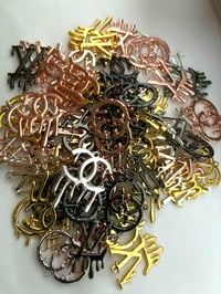 Image 1 of Large solid colors Drip Charms