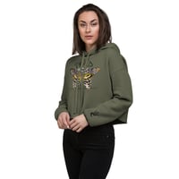 Image 1 of Dead Inside Crop Hoodie