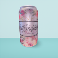 Image 2 of Manifest That Shit Glass Can Tumbler 