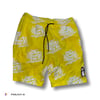 Yellow/White TrillionDollaSummer Shorts