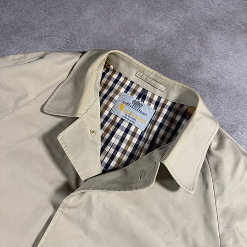 Image of Aquascutum Trench Coat, Size Large