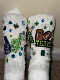 Image 2 of team spirt junk socks 