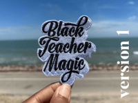 Image 2 of Black Teacher Magic Patch / Custom Colors