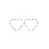 Silver Heart II Earrings