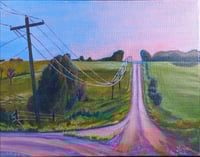 Image 2 of Gravel Route in Acrylic, Archival Print