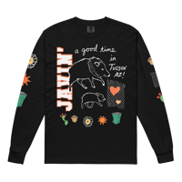 Image 1 of “Javin’ a Good Time” Comfort Colors long sleeve 