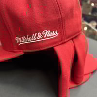 Image 4 of Mitchell & Ness Liberty Fitted Red/White