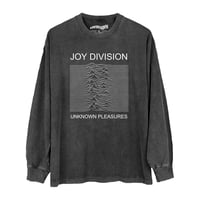 Image 7 of Joy Division Unknown Pleasures Premium T-Shirt – Vintage Washed Unisex Post Punk Tee
