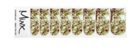 Image 3 of White Camo Minx nail art 
