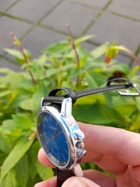 Image 4 of Men's Citron Blue Watch Black Strap 