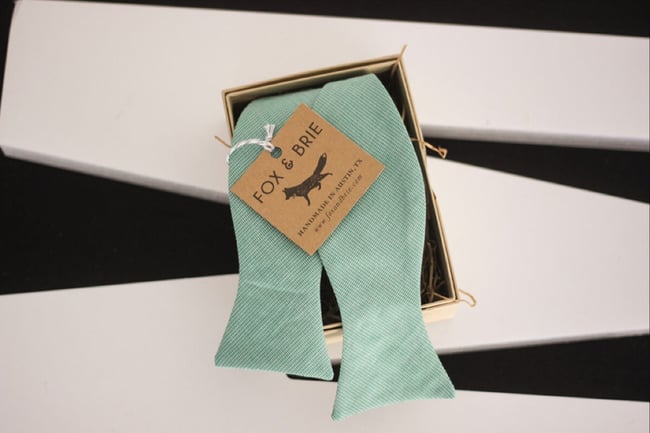 Spearmint Bow Tie