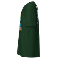 Image 9 of Unisex classic tee Autism Acceptance infinity brain colorful back autism facts for person behind 