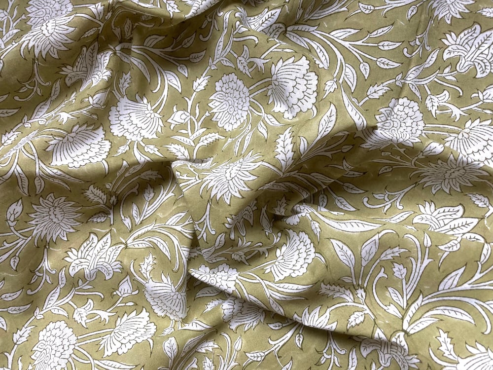 Image of Namaste fabric amande 
