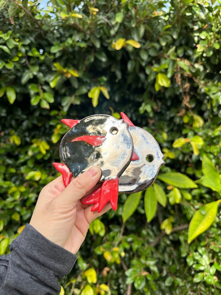 Image of Moon fish coasters