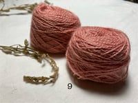 Image 10 of alpaca, silk and cashmere lace weight, mini skeins 10g/80m