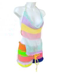 Image 1 of SPRING BOUQUET HALTER SET