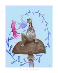 Image 1 of “a reflection unrecognizable” print