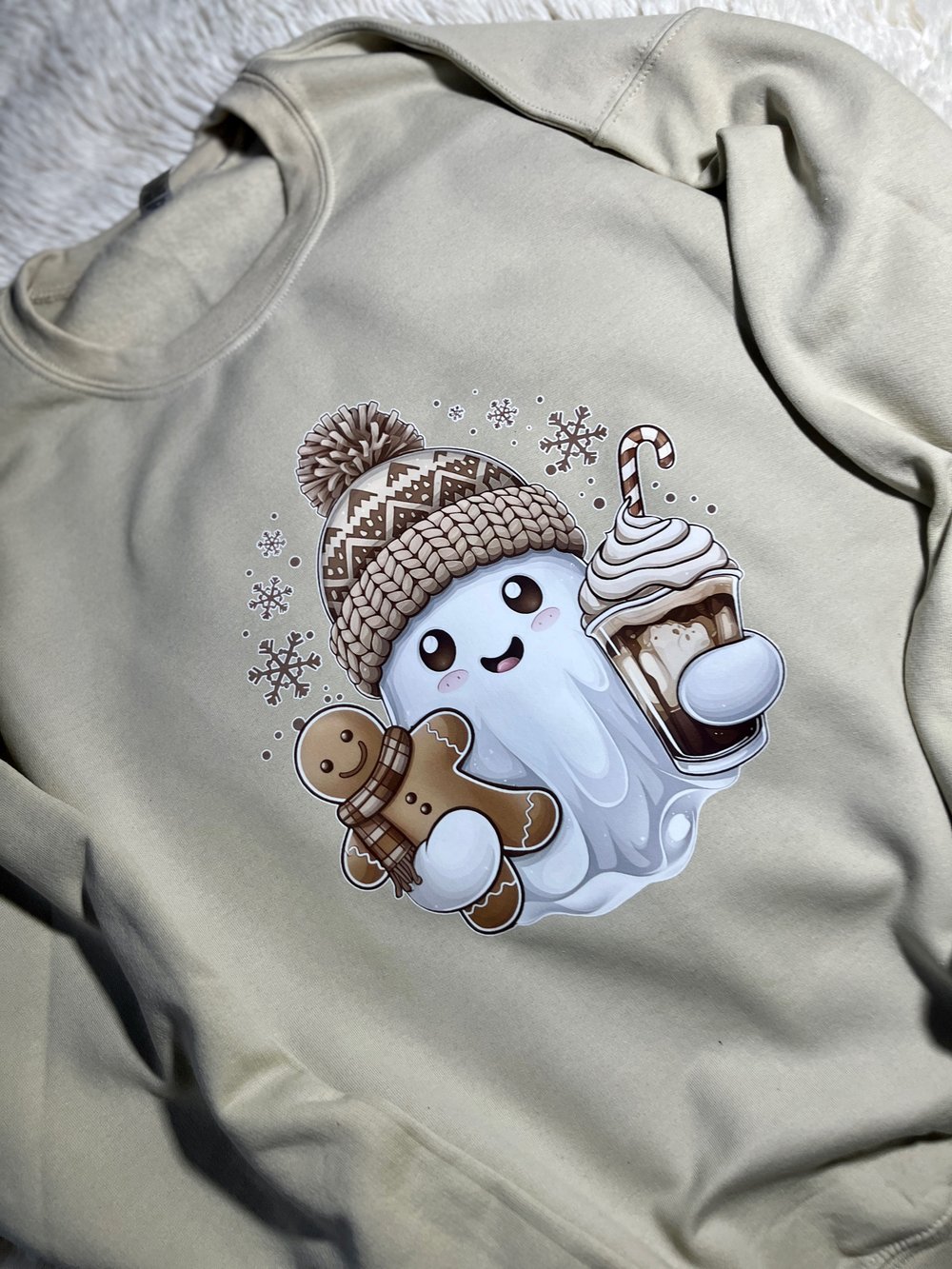 Image of CHRISTMAS GHOST T-SHIRT/SWEATER