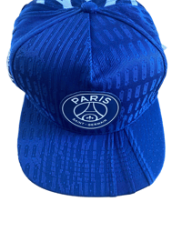 Image 5 of Casquette Snapback Paris Saint Germain x Jordan Wings Fastlane Edition Bleu Player Version(Upcycled)