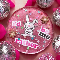 Image 1 of Too Cute to Care Coaster 