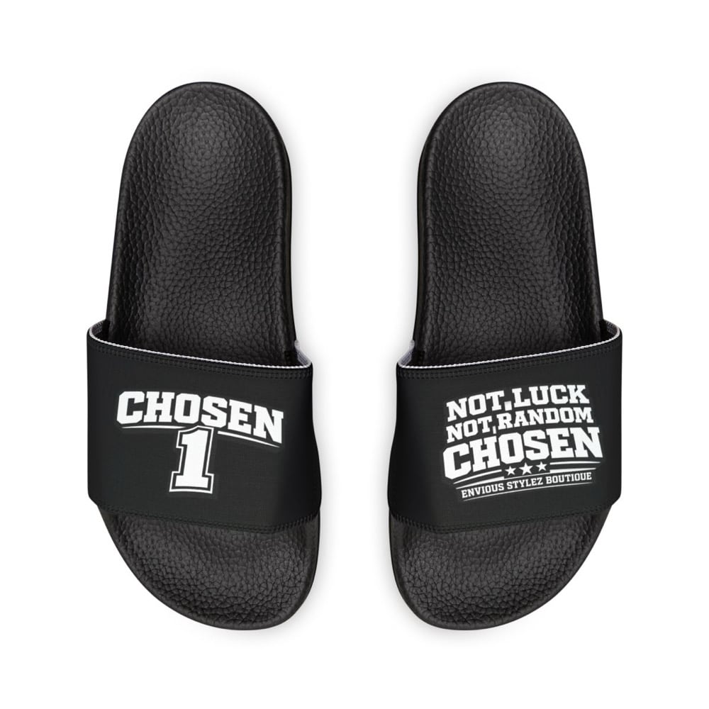 Image of Women's chosen 1 Removable-Strap Slide Sandals — Comfortable Black Pool & Beach Slides