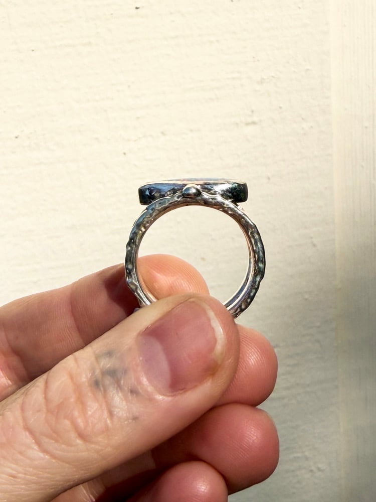 OPAL PASSAGE RING / Size 8 Image 5