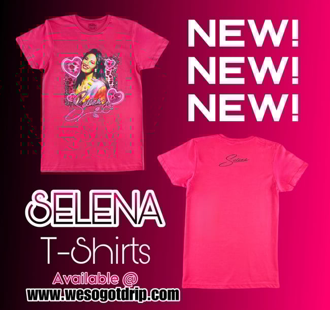 Selena Hot 🔥 Pink Tee Camisa (Women)
