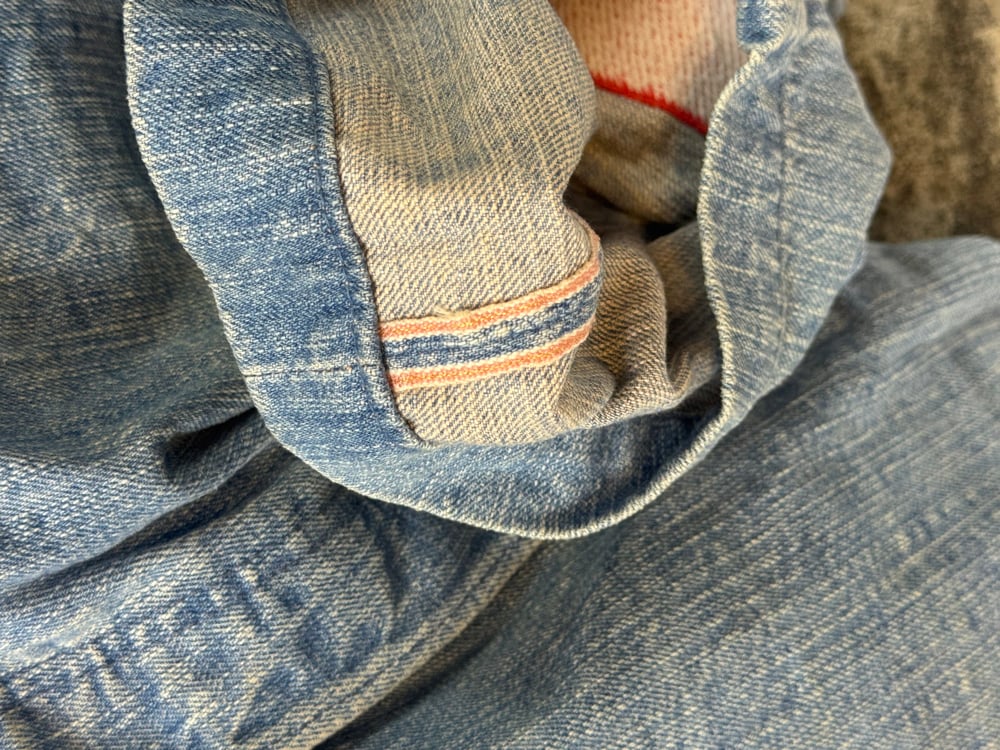 Image of Evisu Yamane Face Denim Shorts