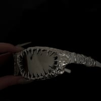 Image 3 of SILVER SPIKED SUNGLASSES (50% SALE: $260->$130)