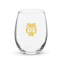 Image 1 of EVOLVED SOUL Stemless wine glass
