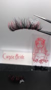 Red Corpse Bride Lashes 