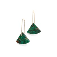 Image 1 of Chrysocolla Earrings 