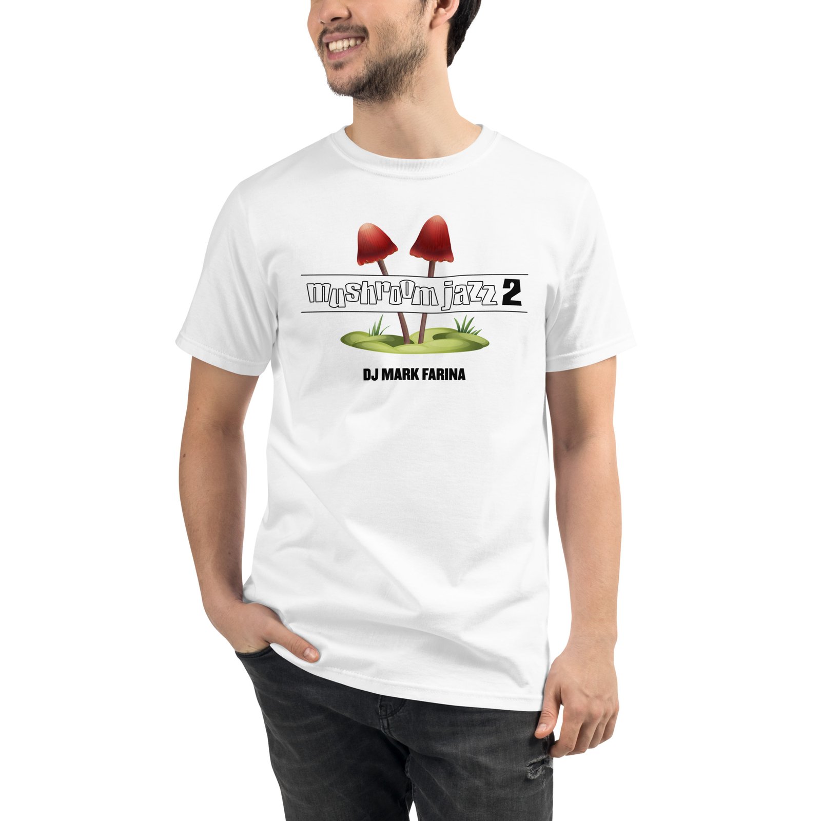 Mushroom Jazz Vol 2 Organic T-Shirt | Mark Farina