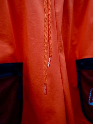 Image of Orange Mesh Cargo Shorts