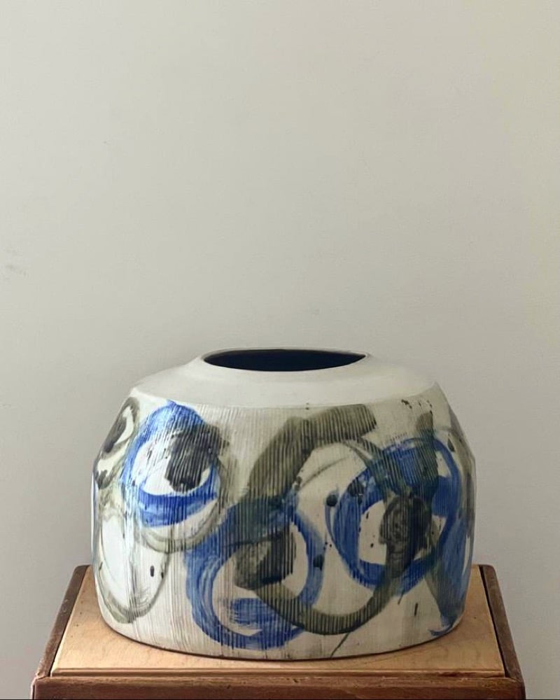 Image of Large Thrown Vase 